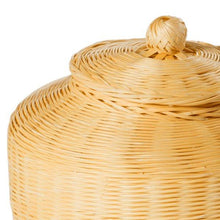 Bamboo Urn Lid Detail