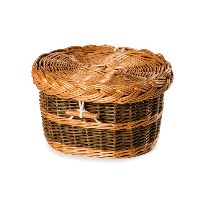 English Willow Green Ashes Casket