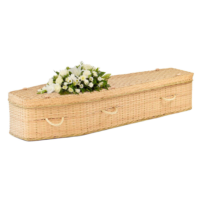 Bamboo Garland Coffin Full