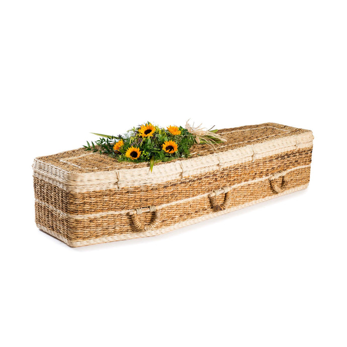 Banana Leaf Natural Eco Coffin - Free Delivery to mainland UK - thinkwillow.com
