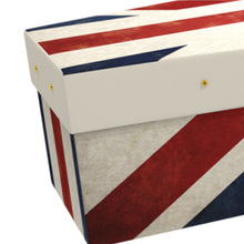 Union Jack Cardboard Coffin