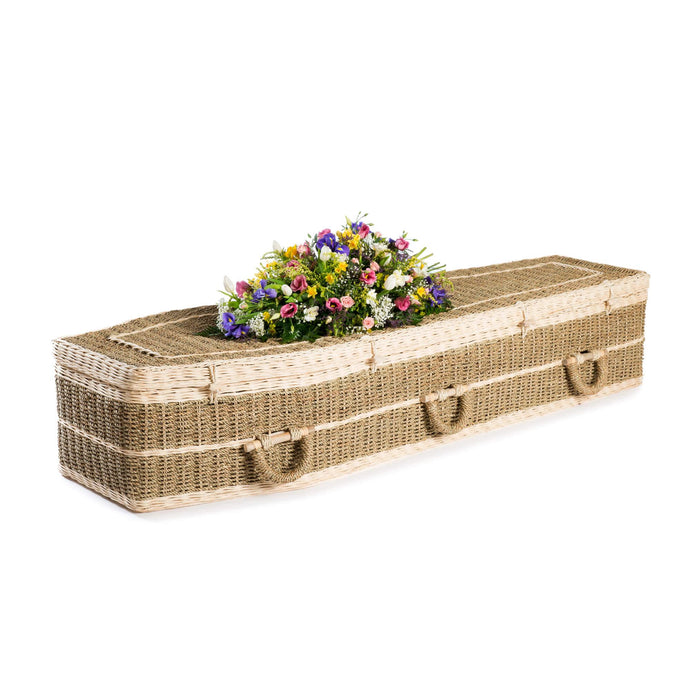 Pandanus Traditional Wicker coffin