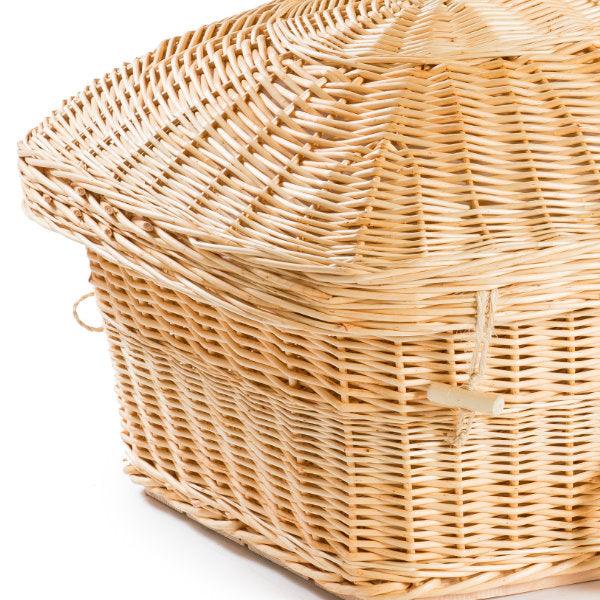 White Willow Pod Coffin Lid Detail - thinkwillow.com