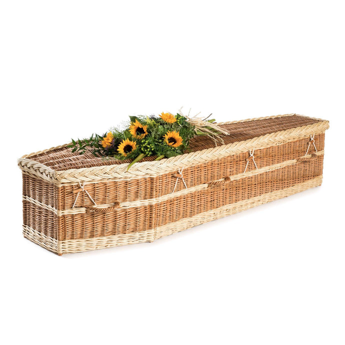 English Traditional Willow Coffin  - Free UK delivery. Thinkwillow.com